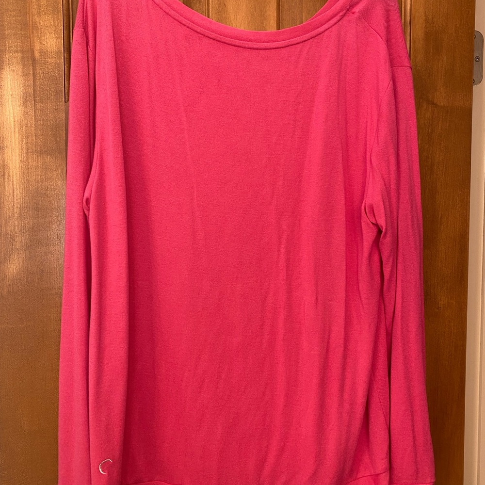Hot pink Zyia Crewneck sweatshirt